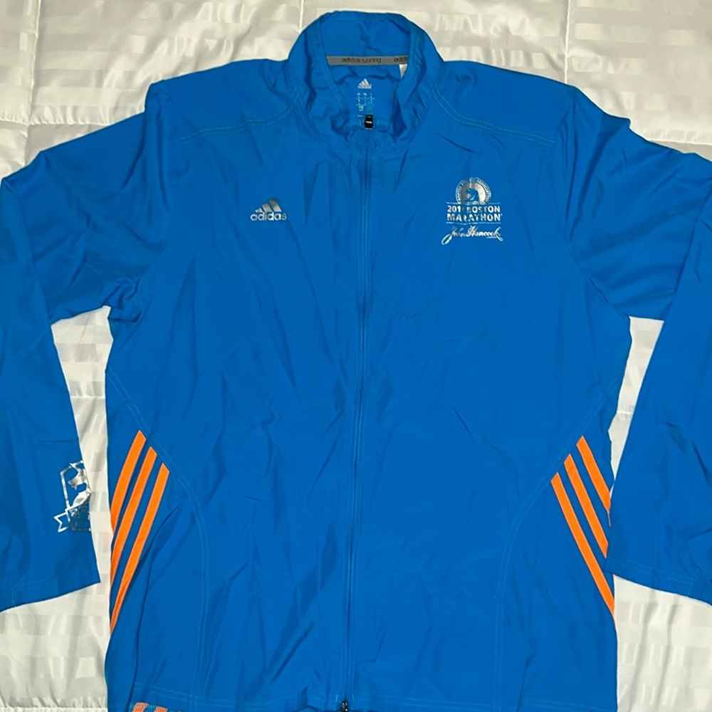 2014 Boston Marathon Jacket Large - image 1